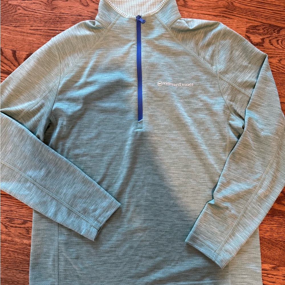 Vineyard Vines Green Performance Pullover
